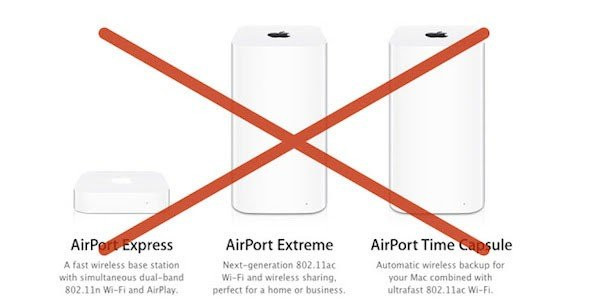 Apple: Σταματάει την ανάπτυξη των AirPort Express, AirPort Extreme και AirPort Time capsule image