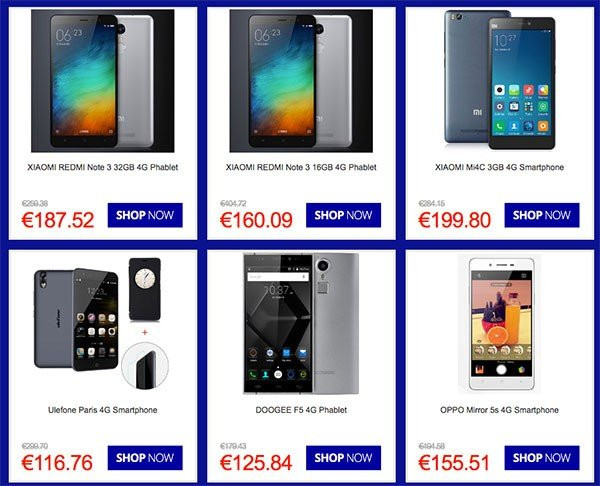 Προσφορά σε όλα τα smartphones/tablets/gadgets από την Ευρωπαϊκή αποθήκη του GearBest (όχι τελωνείο-φόροι) image