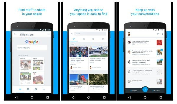 Google Spaces: Υπό δοκιμή η νέα υπηρεσία για ομαδικές συνομιλίες συγκεκριμένης θεματολογίας image