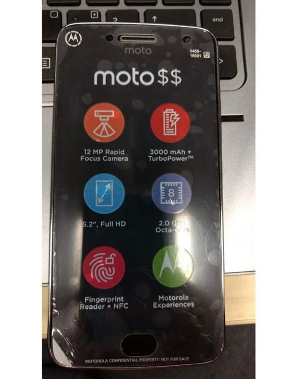 Moto G5 Plus: Νέα διαρροή φωτογραφίας αποκαλύπτει ορισμένα τεχνικά χαρακτηριστικά image