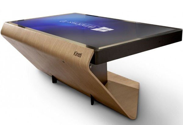 La Table Kineti: Ένα τραπέζι με τεράστια οθόνη αφής και Windows 10 [Video] image