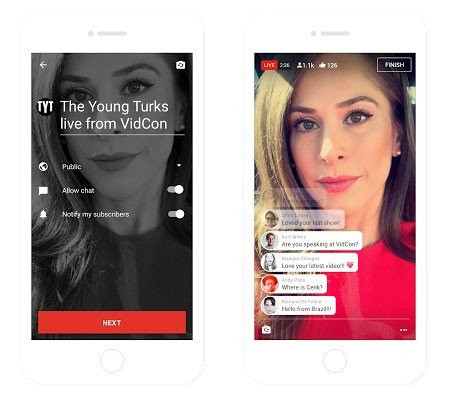 YouTube.app: Live Streaming Videos για όλους τους χρήστες image
