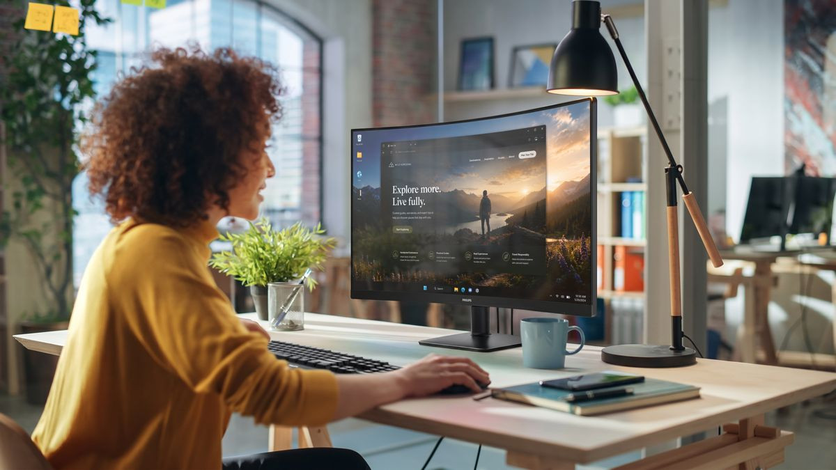 Philips 27E3C2500 & 32E3C2500: Κυρτές QHD οθόνες 144Hz για εργασία και gaming image