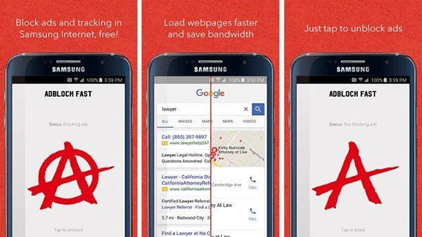 Η Google απέσυρε την εφαρμογή Adblocking για τον web browser της Samsung... image