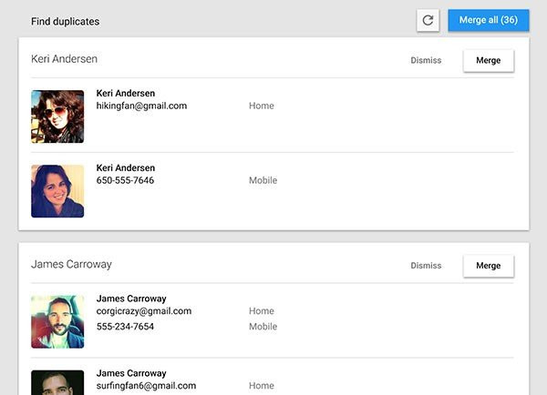 Google Contacts: Αναβαθμίστηκε με νέα εμφάνιση και πανεύκολη διαχείριση των επαφών σας image