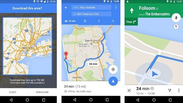 Google Maps: Δυνατότητα πλοήγησης turn-by-turn και αναζήτησης σε offline mode image