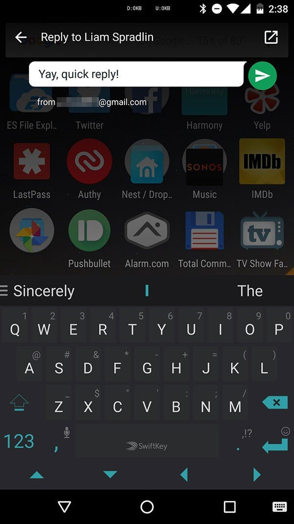 Hangouts 7.0: Διαθέσιμη η νέα έκδοση για Android με quick reply κ.ά. image