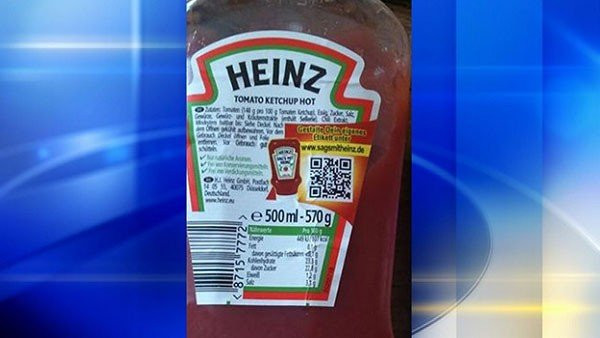 QR code στην ετικέτα της κέτσαπ Heinz οδηγεί σε πορνό site... image