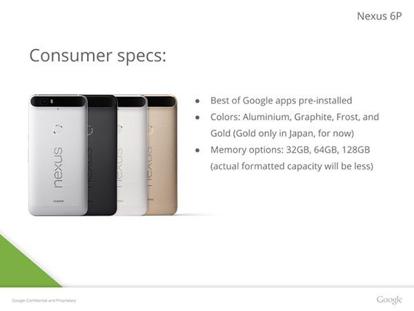 Huawei Nexus 6P: Διέρρευσαν τα slides της επίσημης παρουσίασης και ξέρουμε τα πάντα! image