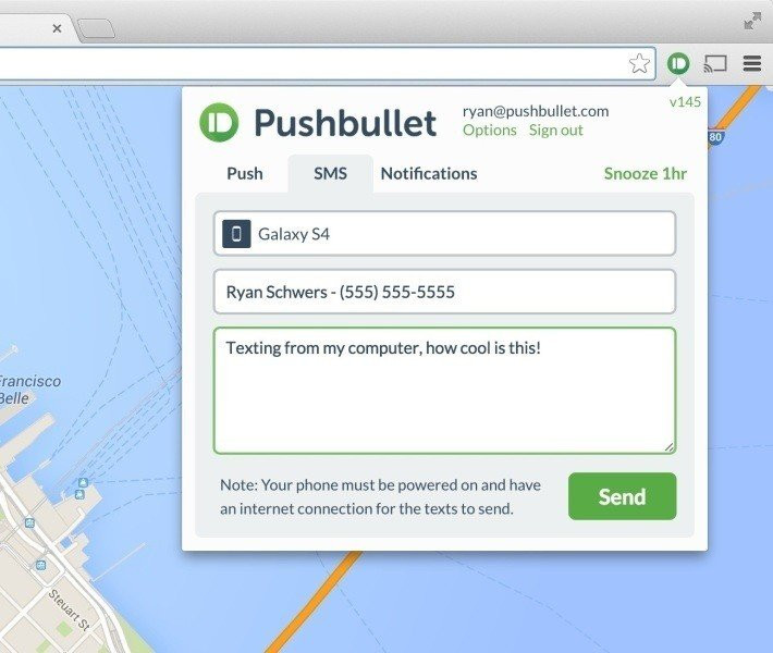 Pushbullet: Νέα λειτουργία αποστολής SMS απευθείας από τον web browser για τη δημοφιλή εφαρμογή [Video] image