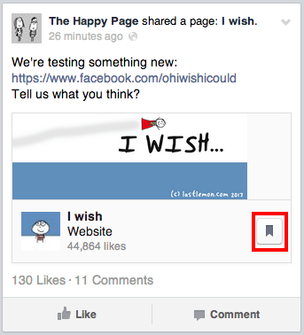 To Facebook δοκιμάζει νέα λειτουργία 'Save for Later Reading' image