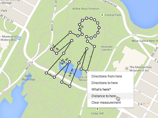 Ακριβής μέτρηση αποστάσεων στην υπηρεσία Google Maps image