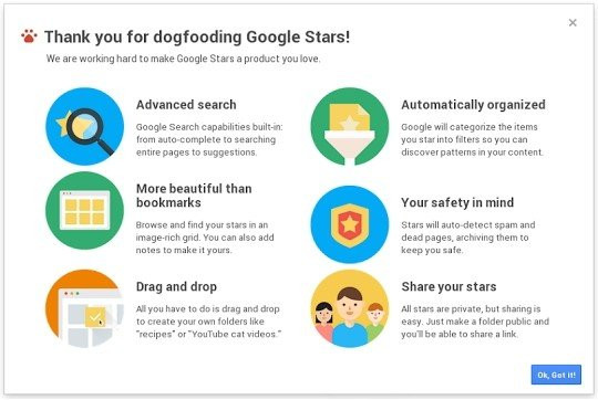 Google Stars: Νέο project για αποθήκευση των bookmarks τύπου Instapaper (;) image