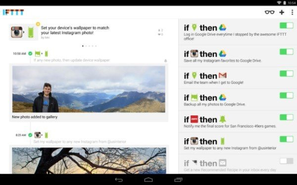 IFTTT (If This Then That), η κορυφαία εφαρμογή αυτοματοποίησης διαθέσιμη δωρεάν για Android image