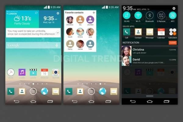 LG G3: Screenshots του νέου flat UI και προσωπικός βοηθός image