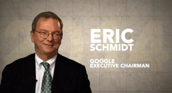 Οι προβλέψεις του προέδρου της Google, Eric Schmidt, για το 2014 [Video] image