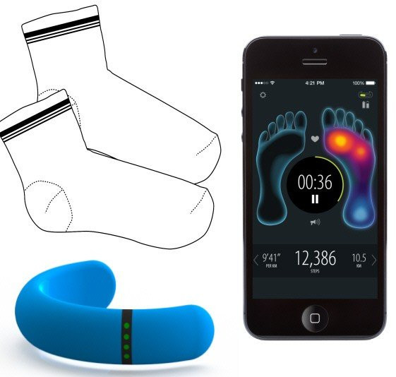 Sensoria Fitness Socks: Έξυπνες κάλτσες καταγράφουν όλα τα δεδομένα που χρειάζεσαι για το τρέξιμο [Video] image
