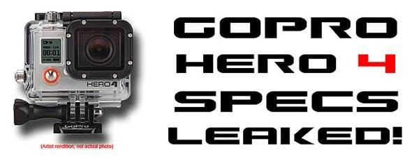 GoPro HD Hero 4. Διέρρευσαν τα πρώτα τεχνικά χαρακτηριστικά: 4K video 30fps, λήψη 3D και multi-HDR! image