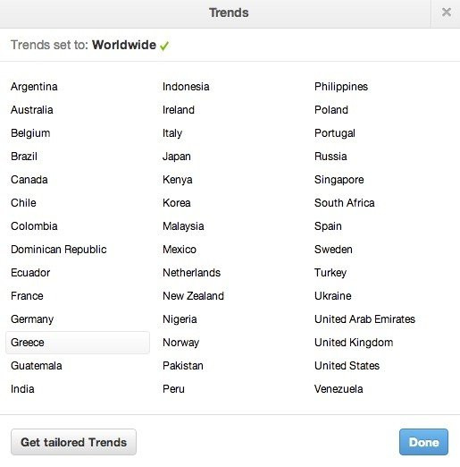 Twitter: Τώρα και με Ελληνικά trends! image