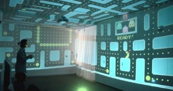 Τώρα μπορείς να παίξεις 3D Ms. Pac-Man και Super Mario σε ολόκληρο δωμάτιο! [Video] image