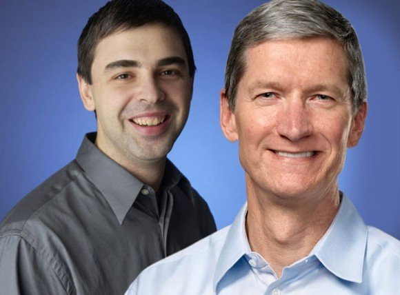 Σε συζητήσεις οι Tim Cook και Larry Page για θέματα πατεντών στα iOS και Android image
