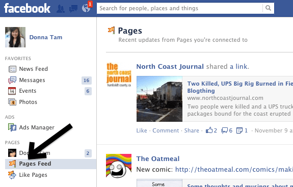 Facebook: Διαθέσιμη η λειτουργία 'Pages Feed' για διαχωρισμό των posts των Σελίδων image