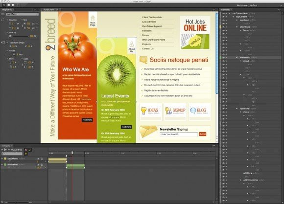 Adobe Edge, το HTML5 εργαλείο που σκοτώνει το Flash... image