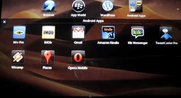 Εφαρμογές Android σε BlackBerry PlayBook με BBX OS [Video] image