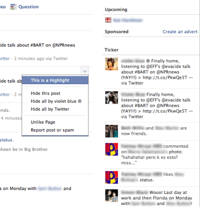 Ticker, νέο live feed στο Facebook image