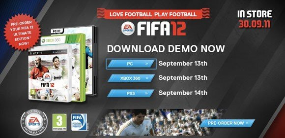 FIFA 12, διαθέσιμο το demo για PC, Xbox 360 και PS3 image