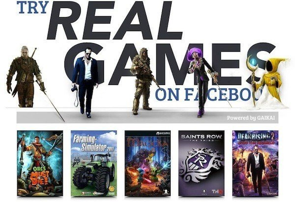 Gaikai Beta: Παιχνίδια με ποιότητα παιχνιδοκονσόλας στο Facebook! image
