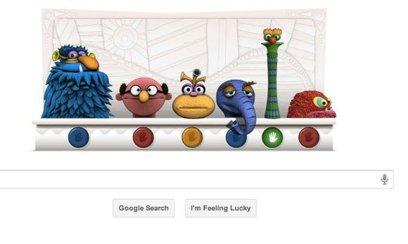 Google Doodle προς τιμήν του Jim Henson, δημιουργό των Muppets! image