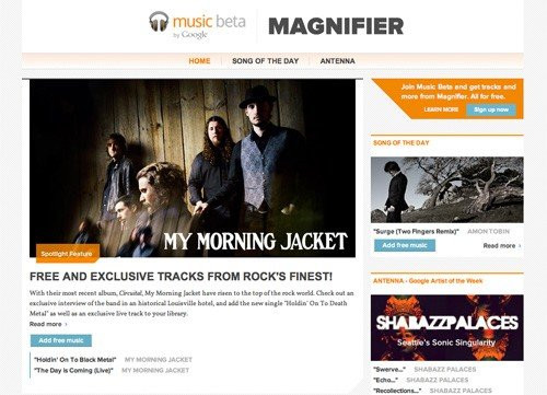 Ενίσχυση του Google Music Beta με δωρεάν τραγούδια και blog image