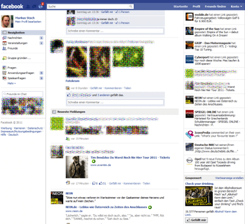 Facebook με νέο σχεδιασμό για ορατές διαφημίσεις και μενού ακόμα και στο scrolling! image