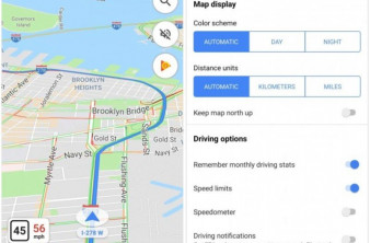Google Maps: Προσθήκη και ταχύμετρου στην υπηρεσία image