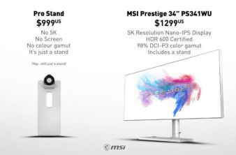Η MSI κοροϊδεύει την Apple για την περίφημη βάση που κοστίζει $999 image
