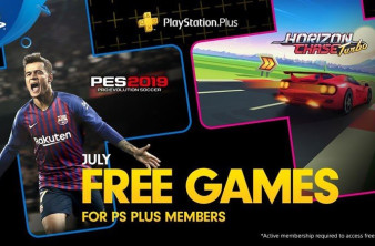 PS Plus: Δωρεάν τα PES 2019 και Horizon Chase Turbo για το μήνα Ιούλιο! [Video] image