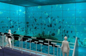 Sharp 5D Miracle Tour, ένα video room με τοίχους...LCD! image