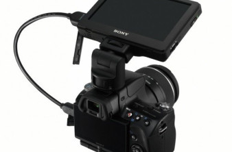 Sony CLM-V55 LCD: Φόρητη εξωτερική οθόνη για κάμερες DLSR image