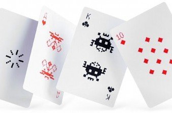 Art Lebedev Space Invaders Playing Cards image