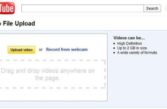 Drag and Drop video uploading στο YouTube! image
