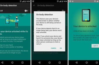 Νέα λειτουργία στο Android Lollipop κρατά τη συσκευή ξεκλείδωτη για όση ώρα το κρατάτε στα χέρια σας image