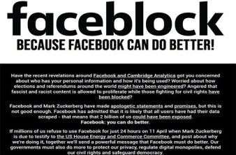 #Faceblock: 24ωρο μποϋκοτάζ στα Facebook, Instagram, WhatsApp και Messenger στις 11 Απριλίου image