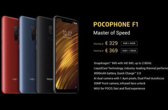 Xiaomi POCO F1: Αυτές είναι επίσημα οι εκδόσεις που θα έρθουν στην Ευρώπη και οι τιμές τους image
