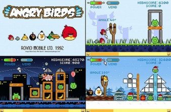 Angry Birds σε ρετρό έκδοση image