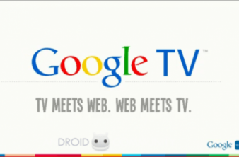 Το περιβάλλον του Google TV σε video image