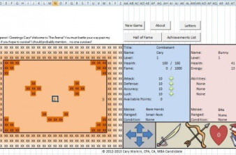 Το πρώτο RPG game προγραμματισμένο αποκλειστικά σε Excel! image
