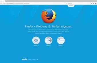 O Firefox αναβαθμίστηκε με υποστήριξη στα Windows 10 image
