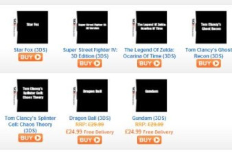 Παιχνίδια Nintendo 3DS με €30; image