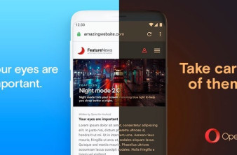 Δες όλες τις ιστοσελίδες σε dark mode στη νέα έκδοση του Opera browser για συσκευές Android image